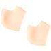 Bruise Preventing Cushioned Heel Protection Gel Pad for Men 1 Pair Nude