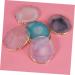 FOMIYES 2pcs Nail Rest Stand Eyeshadow Palette Eyeshadow Mixing Resin Palette Bracket Round Eye Shadow - Buy Online on GoSupps.com