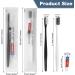 Xuezoioy Disposable Toothbrushes with Toothpaste Pack of 50 - Individually Wrapped Travel Toothbrush Kit for Homeless, Nursing Home, Shelter, Hotel - Bulk Charity Donation (Black+White) - Buy Online on GoSupps.com