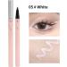 Waterproof Liquid Eyeliner - Long Lasting Waterline Eyeliner - Women Precision Brush Tip Glides On Easily To Create Any Look Gel Pigments With 24-Hour Wear Fulenyi 05#white Tail - Buy Online on GoSupps.com