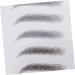 Mipcase 2pcs 3d Eyebrow Stickers Eyebrow Tool Eyebrow Stencils Eyebrow Trimming 6d Template - Buy Online on GoSupps.com