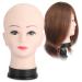 Shop Window Doll Head for Hairstyling | Soft Massage & Makeup Training Head | MO Cosmetics Display Wig - Buy Online on GoSupps.com