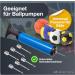 TK Group Timo Klingler Sportyfits Ball Pump Screw Thread - Universal Adapter Needles & Replacement Valves (6x Pieces) | International Shipping Available - Buy Online on GoSupps.com