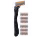 Men's Shaver Six-blade Razor Disassembly Cutting Head for Home for Travel