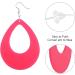 Feyley Vintage Neon Earrings for Women - Retro Red & Green Plastic 80s Fashion Jewelry - Buy Online on GoSupps.com