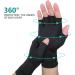 Chargenyang Anti-Slip Compression Arthritis Gloves Fingerless Copper Infused Gloves Pain Relief and Healing Medium - Buy Online on GoSupps.com