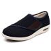 KENRET Women's Wide Width Shoes with Adjustable Closure Lightweight for Diabetic Edema Plantar Fasciitis Bunions Arthritis Swollen Feet Blue 40