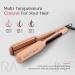 INFRA Premium 2 Inch Ceramic Tourmaline Ionic Flat Iron - Best Hair Straightener for Straight Wavy & Curly Hair - International Shipping Available - Buy Online on GoSupps.com