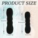 UPABLUNSO Hair Bun Maker Set 4 Pcs Sponge Donut Twisters for Women with Thin, Curly, and Thick Hair - Black - Buy Online on GoSupps.com