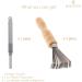 BEADNOVA Kenzan Needle Straightener & Brush Ikebana Tool Set for Floral Arrangements - Buy Online on GoSupps.com