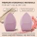 Dolovemk | Extra Large Beauty Egg Blender Makeup Sponge Face Foundation Blending Puffs Height:8.5cm(Dry)/10cm(Wet) (Purple) - Buy Online on GoSupps.com