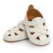 RVROVIC Baby Boys Girls Sandals Premium Soft Anti-Slip Rubber Sole Infant Summer Outdoor Shoes Toddler First Walkers 12-18 Months 3 White