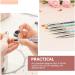 FRCOLOR 3d Nail Gel Sets Nail Pen polly gel nail gel 3d gel Wear- resistant nail painting kits Portable Nail Household Nail Household Dotting abs suite 2- Way Dotting Pens - Buy Online on GoSupps.com