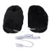 Heating shoes USB-heated shoes heated slippers usb heater shoes men women washable outdoor soft plush electrically heated slippers for foot warmers