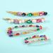 Lurrose 4pcs Colorful Crystal Hair Clips Set | Beautiful Rhinestone Beads Geometric Hairpins for Women - International Shipping Available - Buy Online on GoSupps.com