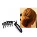 3PCS Black Hair Clip Volume Inserts Styling Set for Women & Girls - DIY Bun Maker Comb French Twist Styling Tool - Buy Online on GoSupps.com