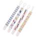 YiZYiF Baby Boys Girls 4 Pack Pacifier Strap Fabric Pacifier Chain with Clip - Multicolored.