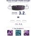 LE TAUCI Ceramic Slow Feeder Dog Bowl - Medium 1.5 Cups Maze Purple - Non-Slip & Chew-Resistant Puppy Food Bowl for Fast Eaters - Buy Online on GoSupps.com