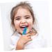 Minkissy 8-Piece Baby Silicone Toddler Toothbrush Set | Dog Dental Care Toy | Finger Toothbrush for Newborns & Pets | Multi-Color Options - Buy Online on GoSupps.com