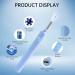 Ear Camera Ear Wax Removal Tool 1080P HD Visual Ear Cleaner Earwax Remover with 6 LED Lights Wireless Otoscope Ear Spoon Cleaning Kit for iPhone iPad Android Smart Phones - Buy Online on GoSupps.com