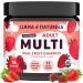Whole Fruit Gummy Vitamins for Adults No Added Sugar Vegan Multivitamin Gummies Plant Based Multivitamin for Women Whole Foods Multivitamin for Men Organic Vitamins Chewable 120 Gummies Strawberry