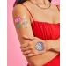 xo Fetti Birthday Party Decorations Temporary Tattoos - 44 pcs | Fun Bday Girl Party Decor - Older, Wiser, Hotter, HBD - Disco Cowgirl & Hot Girl Bday Tattoos - Buy Online on GoSupps.com