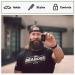 Live Bearded Mustache Wax Stick - All-Natural USA-Made Beard & Mustache Wax with Beeswax & Essential Oils - Medium Hold 0.35 Oz - Buy Online on GoSupps.com