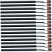 Baluue 100pcs Eye Shadow Brush Eye Makeup Eye Brush Women Makeup Brush Facial Tools Plastic 13.3X0.9CM As Shown