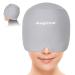 Headache Relief Cap,Migraine Headache Hat,Ice Hats for Migraines Cold & Hot Therapy 360 Degree Compression Reusable Stretchable Flexible Gel Ice Pack for Headaches,Sinus Pressure Relief. Grey