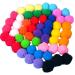 20pcs/lot Cat Toy Balls 1.5/3.8cm Soft Pompon Toys for Indoor Cats - Interactive & Quiet, Assorted Colors - Buy Online on GoSupps.com