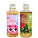 Bubble Gum and Watermelon Flavored Kid's Mouthwash Safe to Swallow Natural Promotes Healthy Teeth Gentle Taste No Burn Fluoride Free Alcohol Free 16.9oz (Pack of 2). Bubblegum + Watermelon