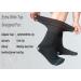 COIYUFUX Extra Wide Bariatric Diabetic Socks for Men and Women - 2 Pairs Black - Cast Lymphedema Socks for Swollen Foot and Ankle - Buy Online on GoSupps.com