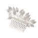 DOITOOL Hair Accessories Wedding Hair Clips for Brides Hair Clip Combs Rhinestone Hair Clip Wide Teeth Combs Bride Comb Bridal Hair Comb Gold Hair Pin Tiara Zinc Alloy Delicate