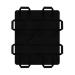 Positioning Bed Pad with Reinforced Handles for Lifting Nursing Transfer Pad Turning Moving and Positioning Waterproof Reusable Transfer Sheet for Patients and Disable 120.5x100.5cm Black