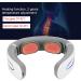 Wireless Neck Massage Device with Heat | Relieve Neck Pain & Relaxation | 6 Modes 9 Corridors Intelligent Electrical Pulse Massager - Buy Online on GoSupps.com