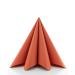 Sovie Linclass Airlaid napkins Terracotta 50 pieces - high -quality disposable napkins 40 x 40 cm - tearproof suction -strong & shaped - ideal for wedding & parties terracotta