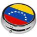 Venezuela Flag Portable Metal Pill Box | 3-Compartment Mini Organizer for Travel - Essential for Small Pills - Buy Online on GoSupps.com