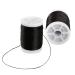 Linkboy Archery Bow String Serving Thread Bowstring Serving Material 0.020 for Bowstring Tie Peep Nock Protection 120 Yard/Roll Pack of 2 Rolls black
