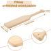 Pllieay 15 Inch Unfinished Wooden Paddle - Solid Pine DIY Craft Wood for Nautical Projects and Home Decoration - Buy Online on GoSupps.com