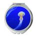 Mirror Compact Mirror animal jellyfishes marine pocket mirror portable mirror