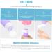 minkissy 1 Set 2 Silica Gel Bottle Empty Squeeze Containers Body Wash Empty Silicone Bottle Cleaning Soap Condiment Bottle Cream Makeup Lotion Dispenser Purple Makeup Stand Travel Portable 16X6cm Purple - Buy Online on GoSupps.com