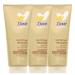 Unilever 3x Dove Summer Revived Self Tan Body Lotion each 200 ml light to medium