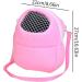 Hamster Backpack Carrier | Three Size Pet Dog Carrier Bags Pink Green Blue Portable Bag Hedgehog Hamster Breathable Shoulder Bags Uwariloy Large Pink - Buy Online on GoSupps.com
