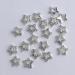 10pcs Crystal Alloy Star Nail Charms Rhinestones - 3D Stars Nail Art Gems in Silver - Women's Nail Accessories - Buy Online on GoSupps.com