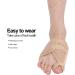 Bunion Splint for Hallux Valgus Corrector - Ergonomic, Washable, Fixation for Home & Clinic Foot Care - Men & Women - Buy Online on GoSupps.com