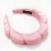 Ayesha Spa Headband for Women - Soft Sponge Hairband for Makeup & Skincare - Pink | Face Washing Shower & Beauty Essential - Buy Online on GoSupps.com