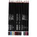 KALLORY Lip Makeup 12 Pcs Colored Eyeliners Eyeliner Pen Makeup Eyeliner Set Lip Line Make up Lip Liner Pencils - Buy Online on GoSupps.com