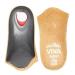 Pedag Viva Mini Orthotic with Semi-Rigid Arch Support  Metatarsal & Heel Pad  Leather  Tan  US M15/EU 48