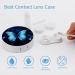 Blue Butterfly Contact Lens Case - Stylish Plastic Travel Box for Lens Care - Buy Online on GoSupps.com