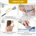 ROUNDS Cream Applicator for Back - Telescopic Lotion & Ointment Applicator for Easy Body Oil & Medicine Distribution | International Shipping Available - Buy Online on GoSupps.com